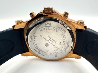 Salvatore Marra Analog Quartz Men Chronograph Watch For Parts