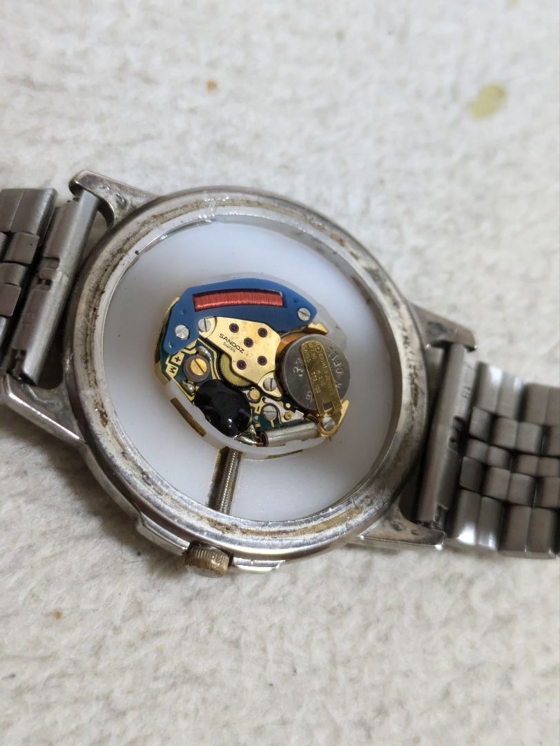 Forbel Sandoz Analog Quartz Men フォーベル・サンド スイス製 Diverズウォッチ 時計