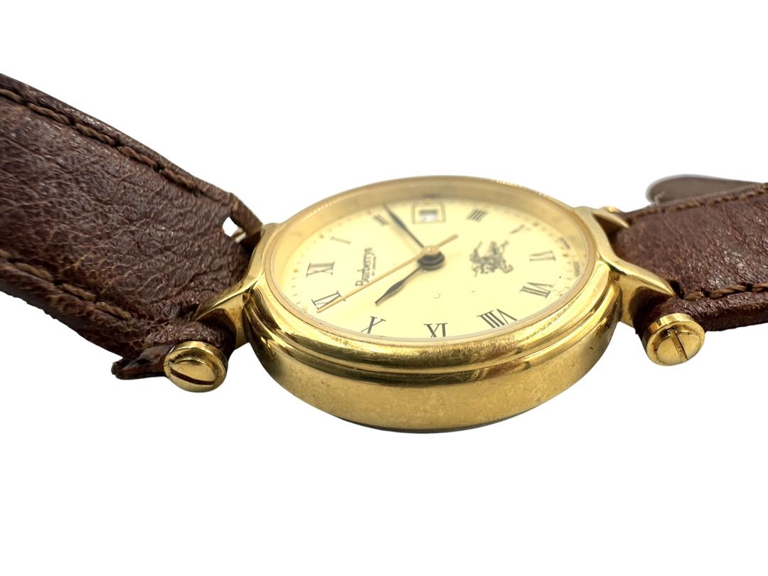 Burberrys Quartz Watch Damaged Strap A3843