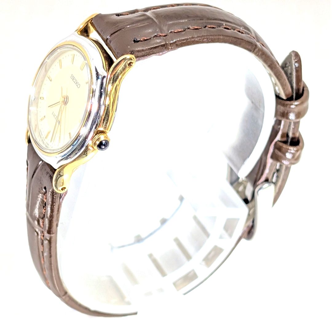 Seiko Exceline Analog Quartz Women Battery & Band Replaced Working Item