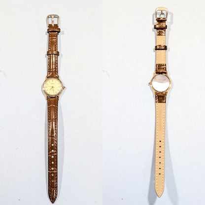Seiko Exceline Analog Quartz Women Battery & Band Replaced Working Item