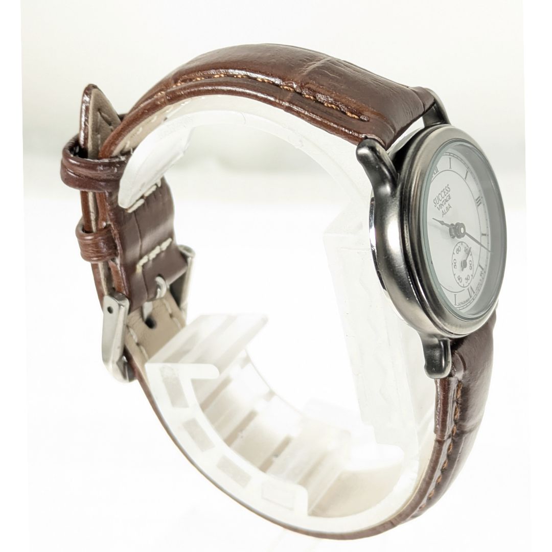Seiko Alba Success SUCCESS Analog Quartz Women Small Seconds Battery & Band Replaced Working Item