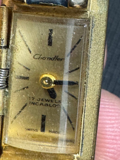 Chandler EX20502602080006 Analog Quartz Women Bangle Watch For Parts