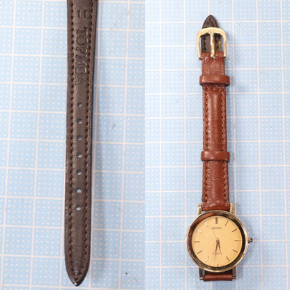 Seiko Exceline Analog Quartz Women Battery & Band Replaced Working Item