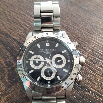 Flying Tiger Analog Quartz Men