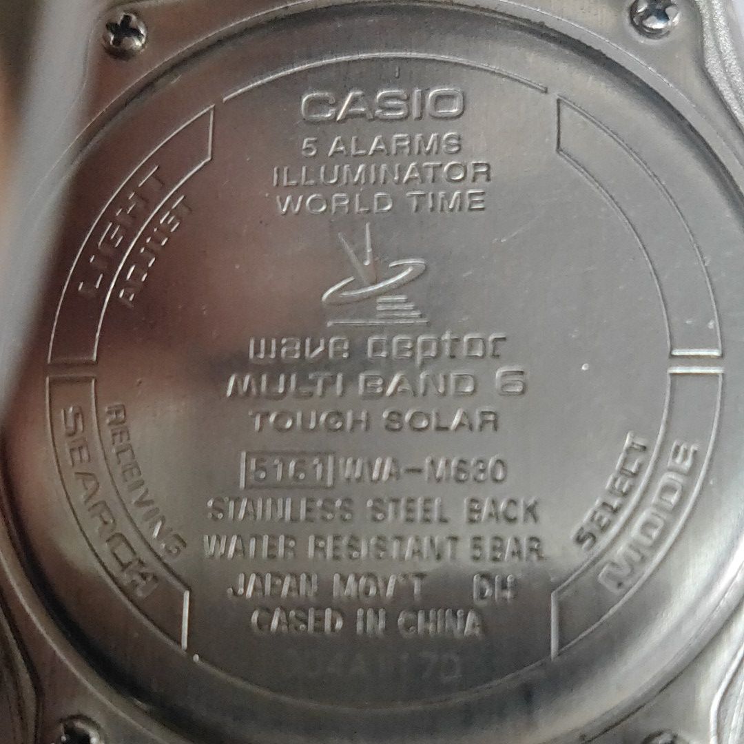 Casio Wave Ceptor WVA-M680 Digital-Analog Quartz Men