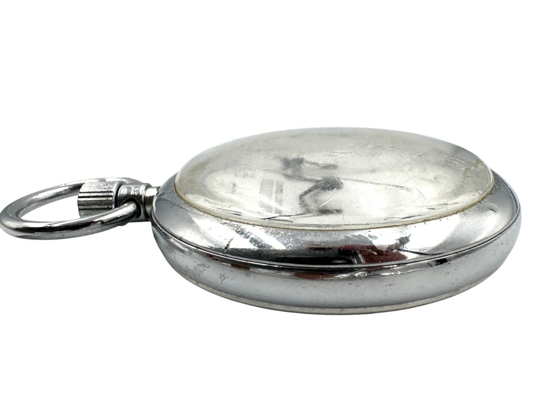 Citizen Quartz Pocket Watch 2831-451594 Analog Unisex Adults White Dial 49Mm Junk Japan Movt