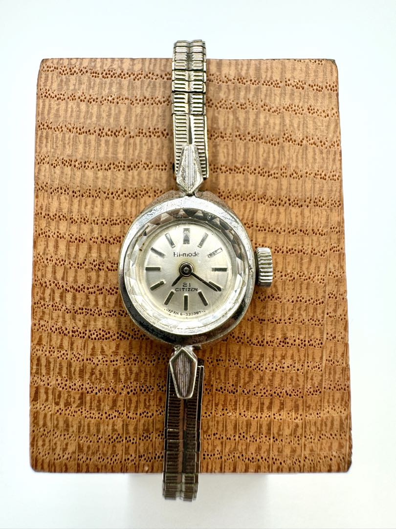 Citizen Hi-Mode 4-930207 YO Analog Mechanical (Manual) Women Vintage 21 Jewels Wgp Manual Ladies Watch Working