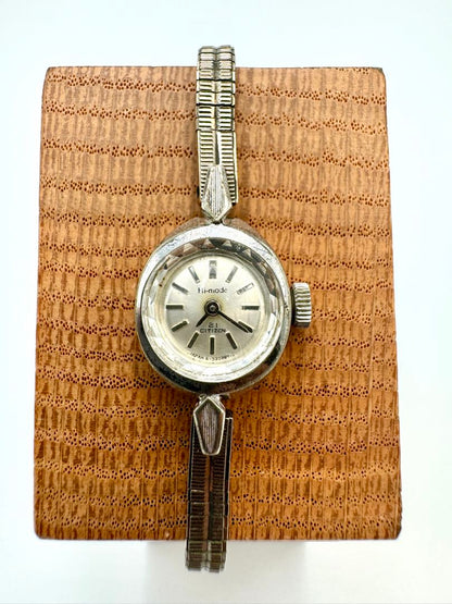Citizen Hi-Mode 4-930207 YO Analog Mechanical (Manual) Women Vintage 21 Jewels Wgp Manual Ladies Watch Working