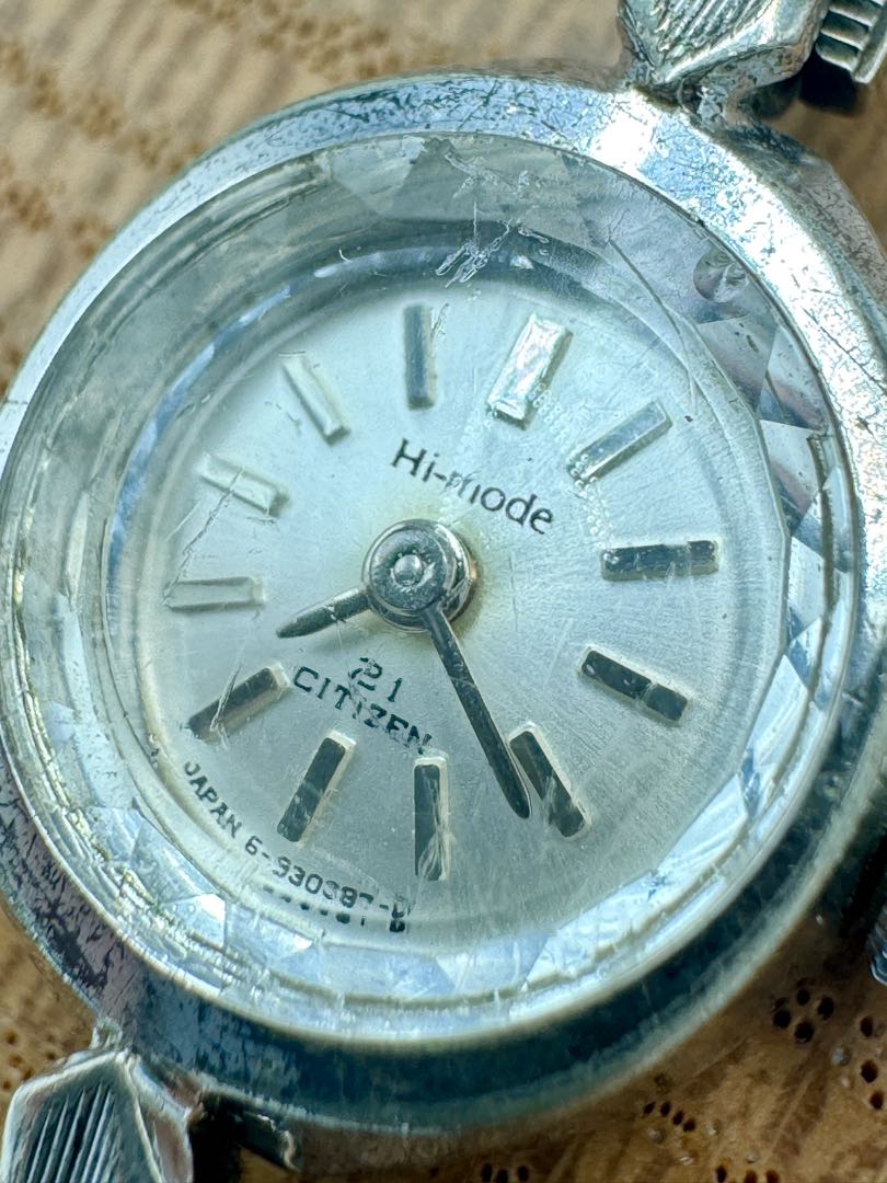 Citizen Hi-Mode 4-930207 YO Analog Mechanical (Manual) Women Vintage 21 Jewels Wgp Manual Ladies Watch Working