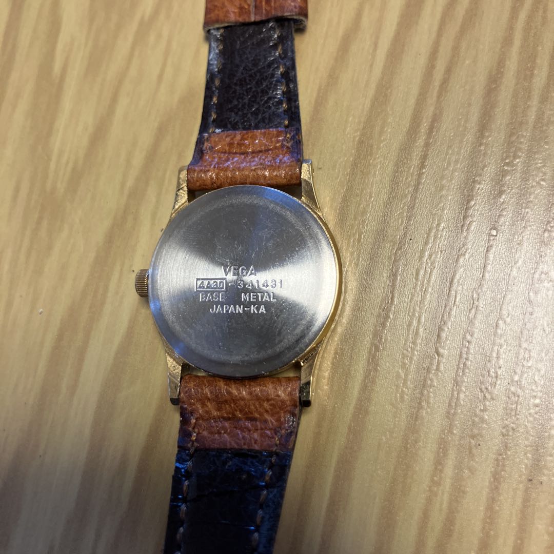 Citizen VEGA Fuji TV 341431 Analog Unisex Adults Vega Wristwatch Tv Special Edition Base Metal Japan