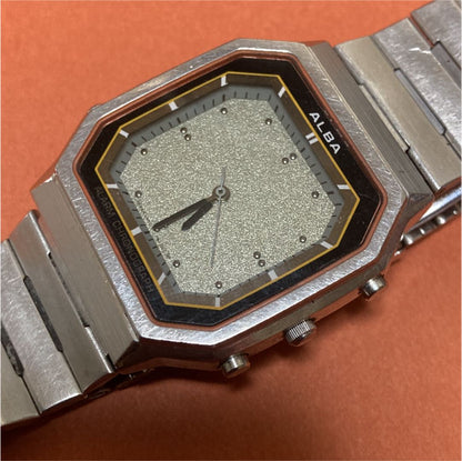 Seiko Alba Riki T950-5030 Analog Quartz Men