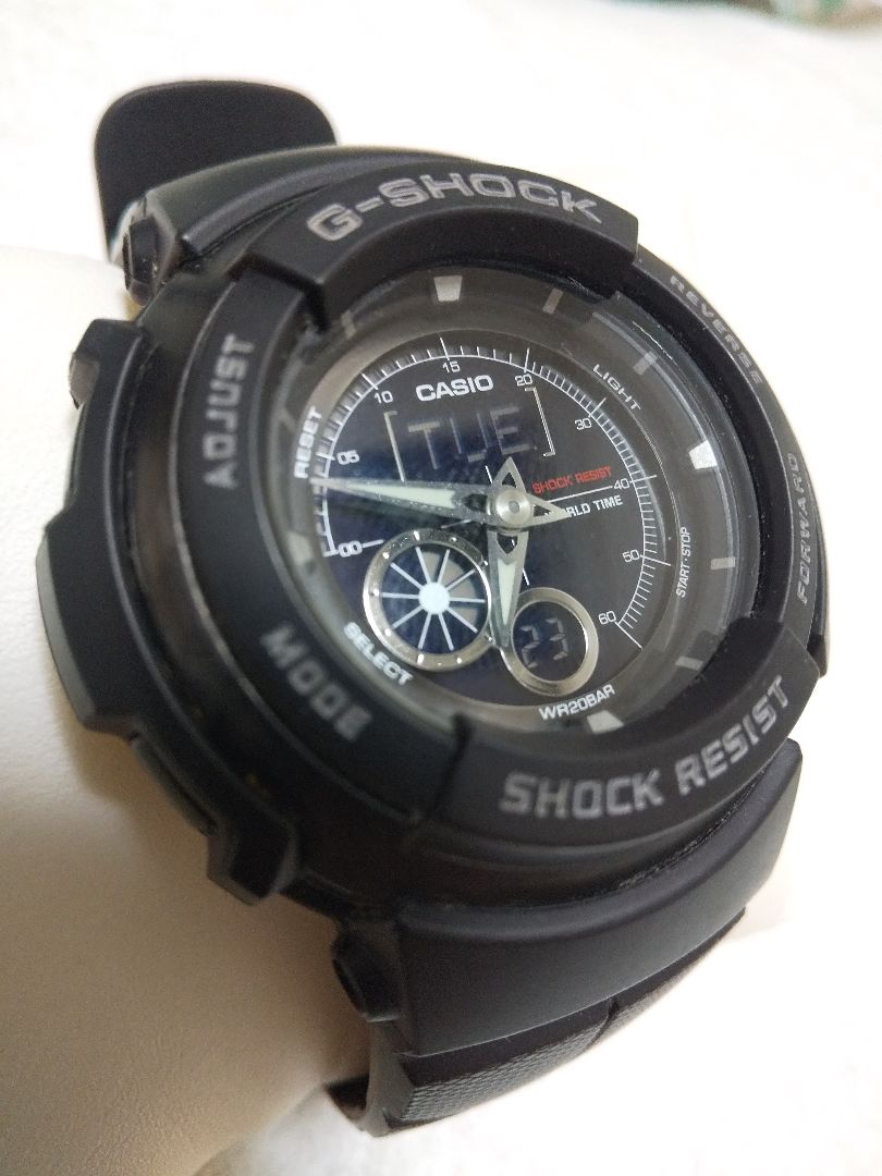G-shock Baby-g G-301B Digital-Analog Quartz Men