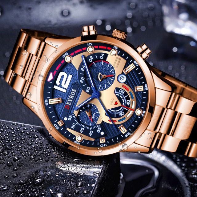 Deyros Analog Quartz Men