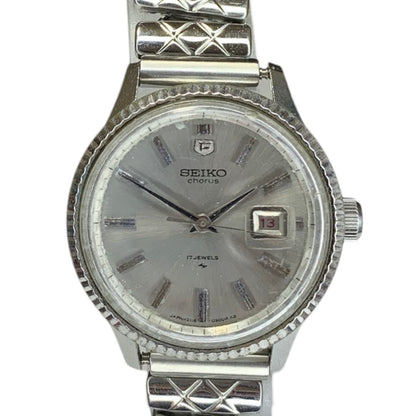 Seiko chorus 2118-0240 Analog Mechanical (Manual) Women 17Jewels Watch Manual Winding Operation Confirmed