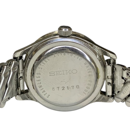 Seiko chorus 2118-0240 Analog Mechanical (Manual) Women 17Jewels Watch Manual Winding Operation Confirmed