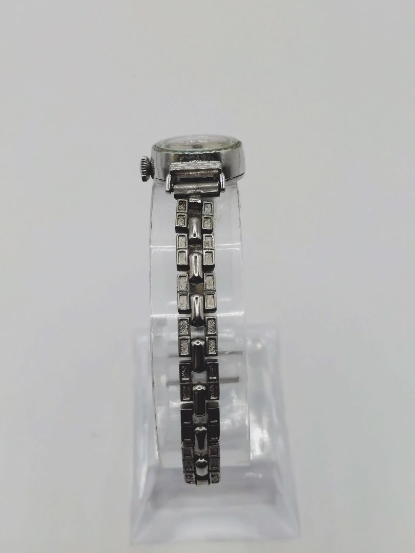 Analog Mechanical (Manual) Women Women Rado 21 Jewels Manual Winding Watch Silver Tone