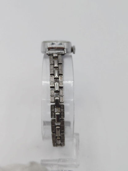 Analog Mechanical (Manual) Women Women Rado 21 Jewels Manual Winding Watch Silver Tone