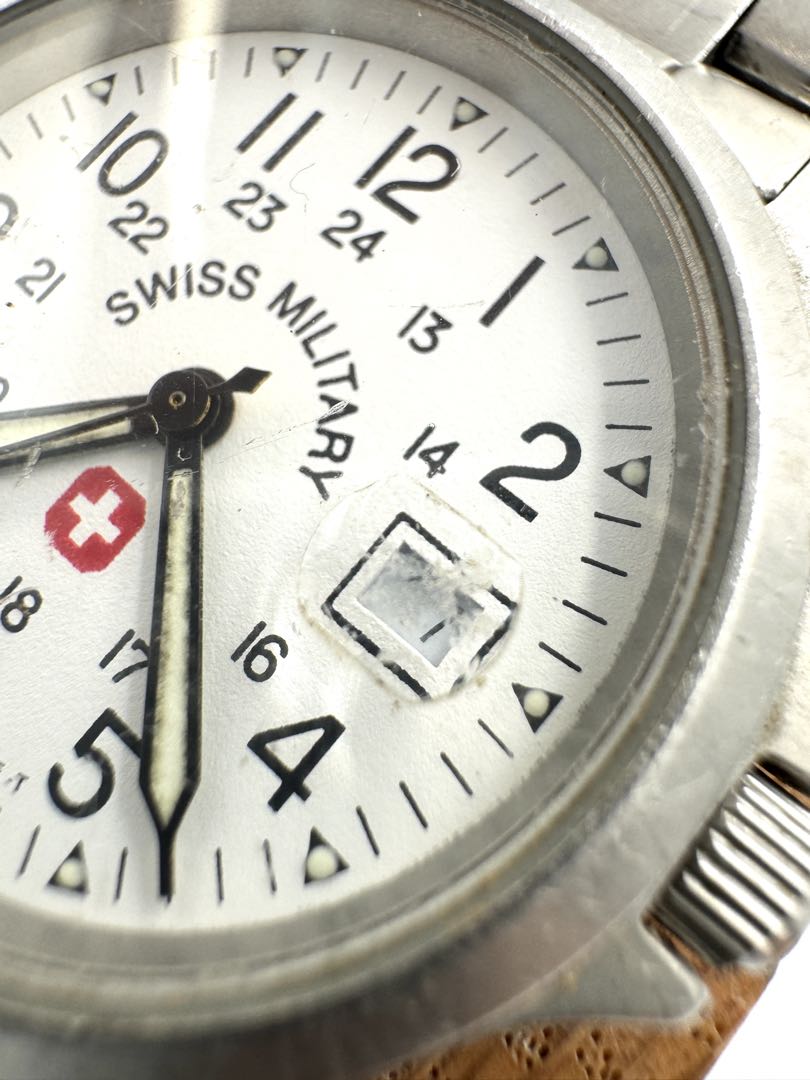 SWISS MILITARY Quartz Watch FOR PARTS