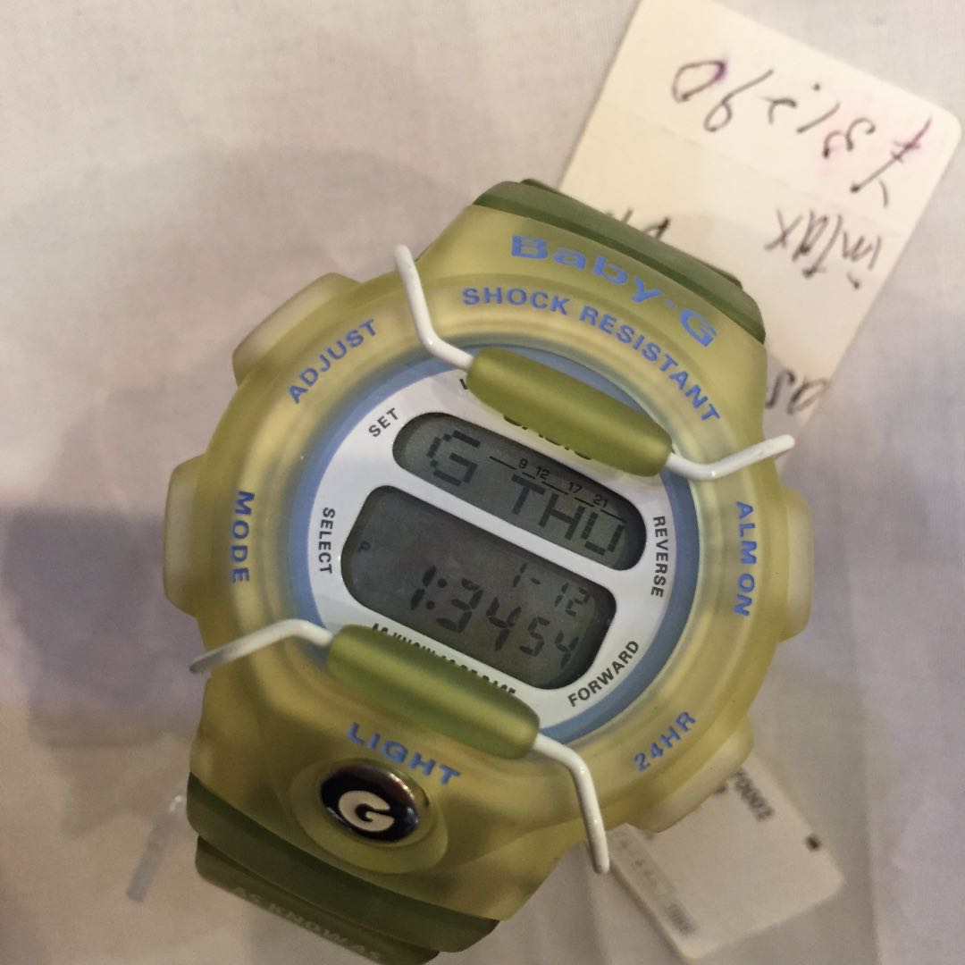 G-Shock Baby-G BG-350FAS-2T Digital Quartz Women ジーショック Used Casio アズノアーズ限定