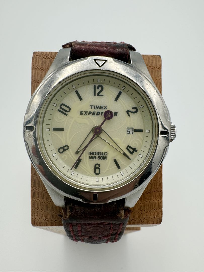 TIMEX Expedition T49924 Analog Quartz Women Men Watch Floral Pattern