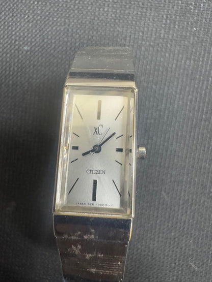 Citizen xC Cross-C Analog Quartz Women Xc Watch Silver For Parts