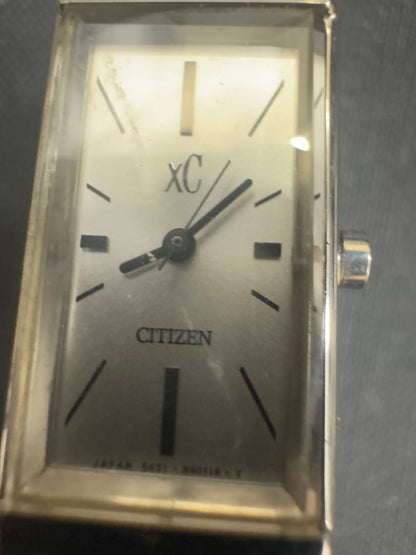 Citizen xC Cross-C Analog Quartz Women Xc Watch Silver For Parts
