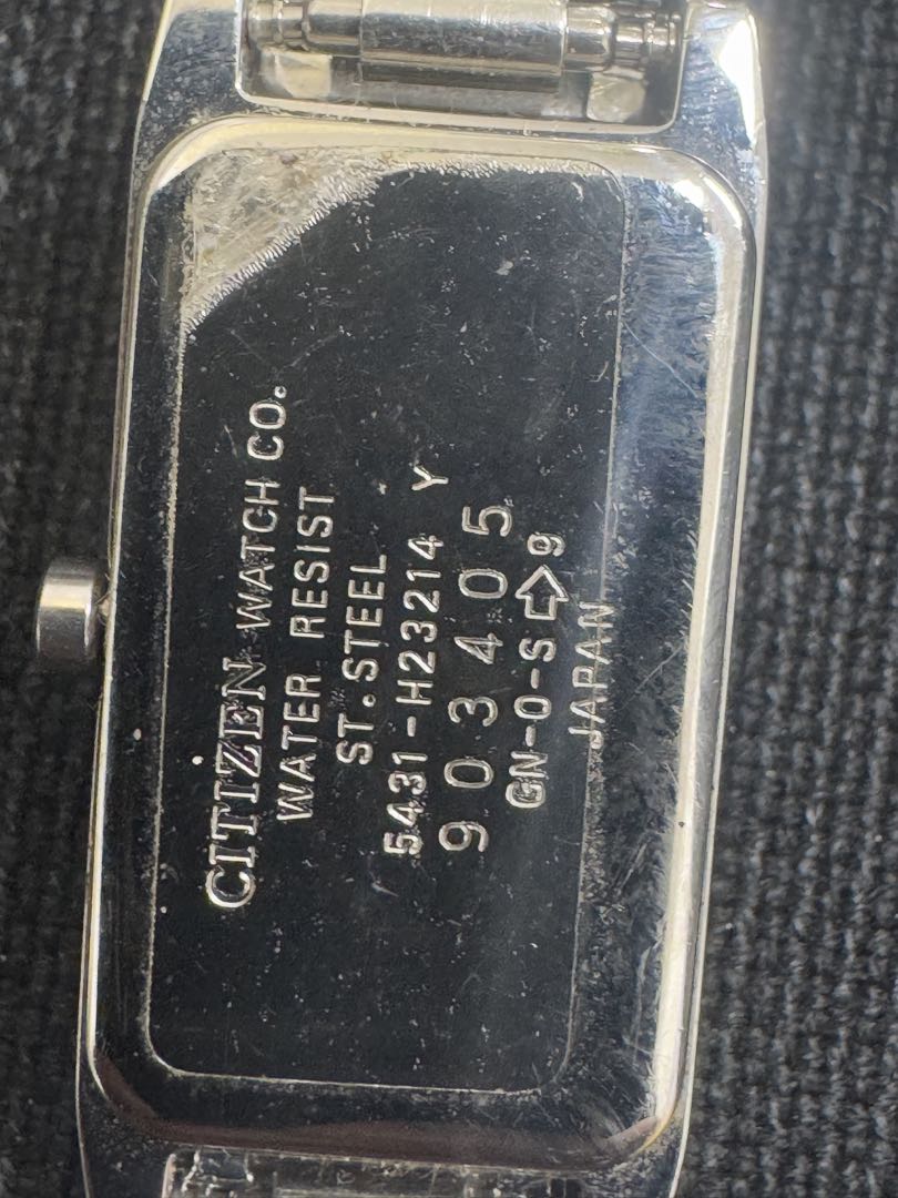 Citizen xC Cross-C Analog Quartz Women Xc Watch Silver For Parts