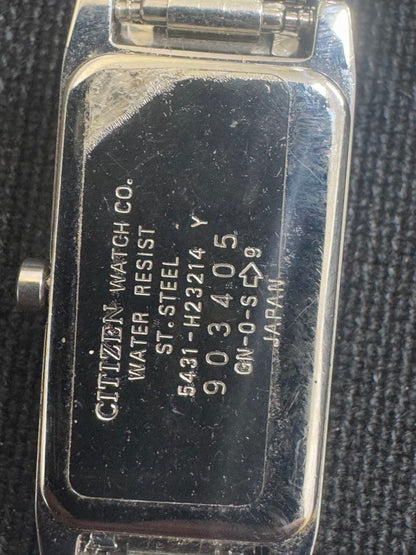 Citizen xC Cross-C Analog Quartz Women Xc Watch Silver For Parts