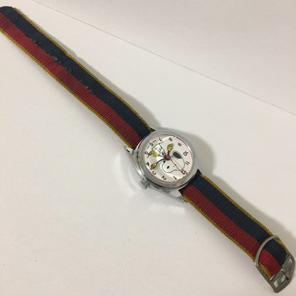 Snoopy PEANUTS SNOOPY Analog Mechanical (Manual) Women スヌーピー 希少 レトロ Watch （Manual Winding）