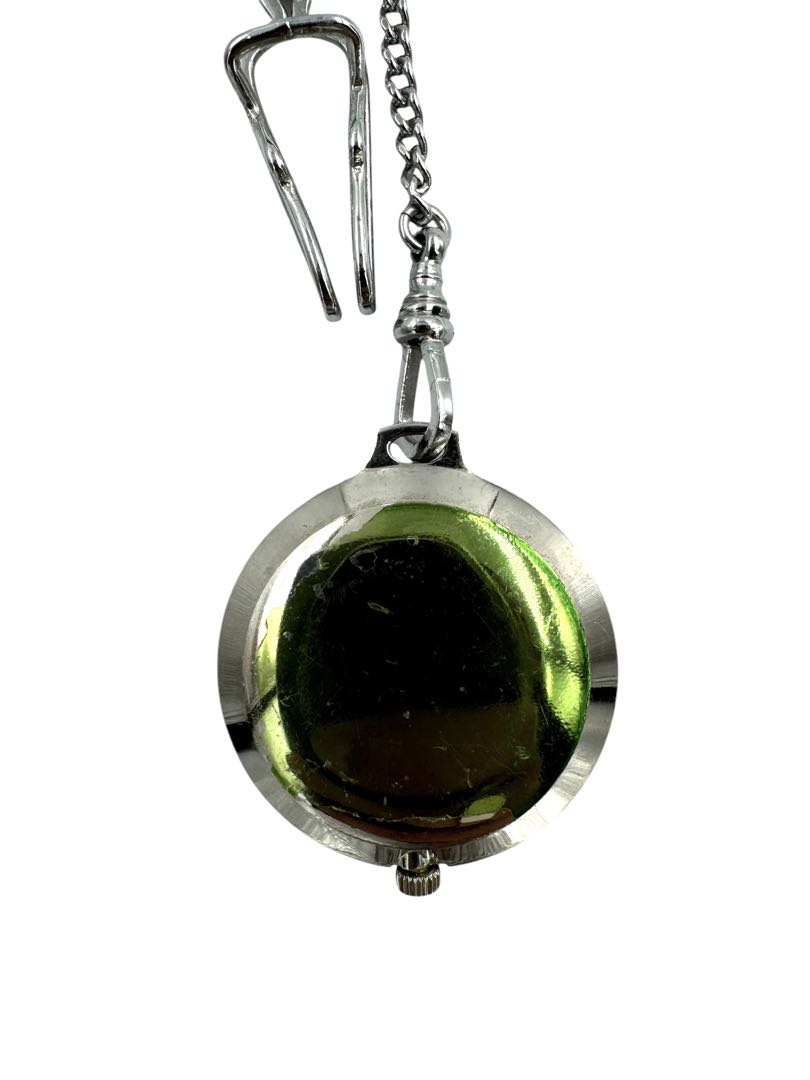 Citizen Flake Analog Mechanical (Manual) Unisex Adults Women Date Pocket Watch Manual Winding For Parts