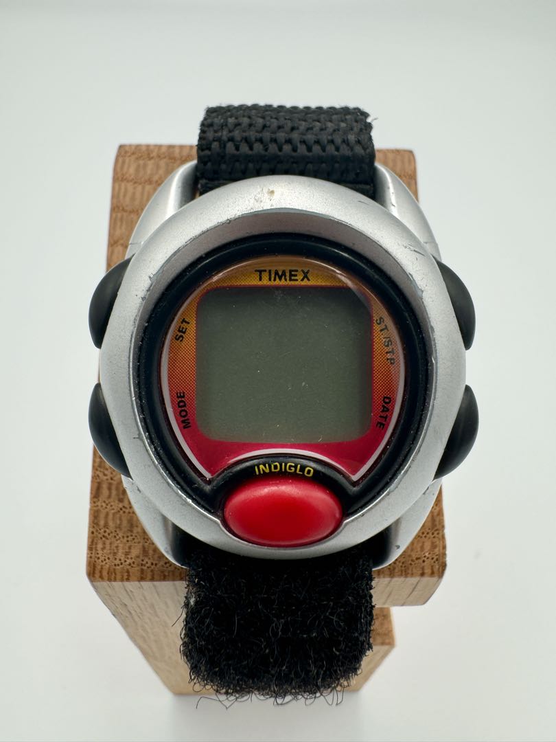 TIMEX KIDS Digital Watch Flame Fire Pattern