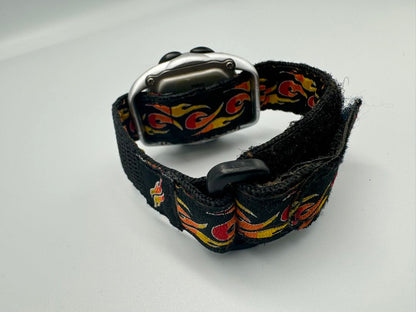 TIMEX KIDS Digital Watch Flame Fire Pattern