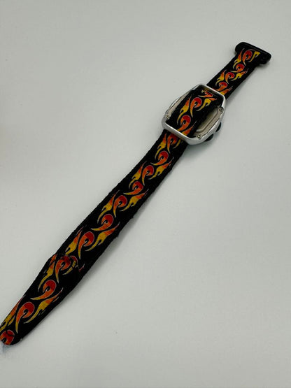 TIMEX KIDS Digital Watch Flame Fire Pattern