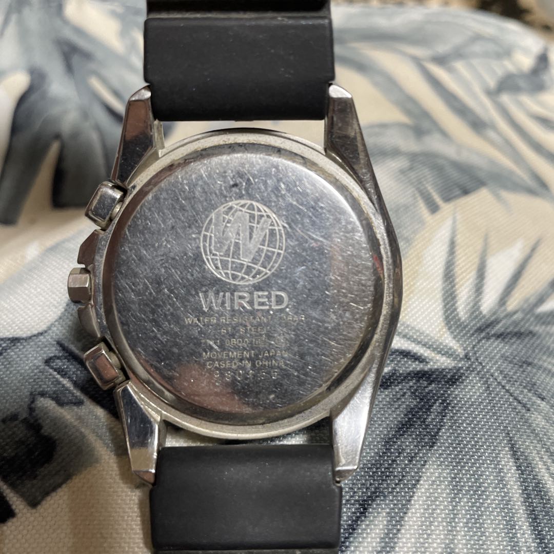 WIRED 7T11-0BDO Analog Quartz Men