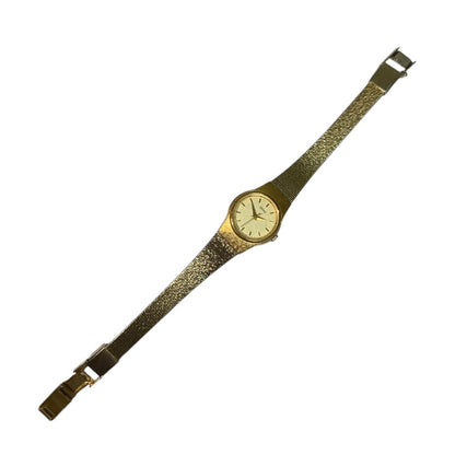 Seiko Analog Quartz Women Watch Gold Operation Confirmed
