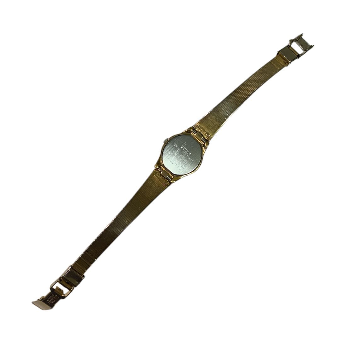Seiko Analog Quartz Women Watch Gold Operation Confirmed