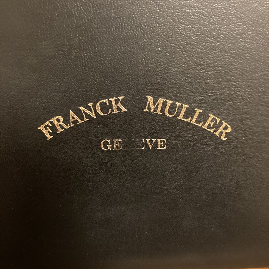 Franck Muller Analog Quartz Men フランクミュラー 時計用ボックス