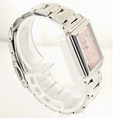 Seiko lk/lukia Analog Quartz Women Lukia 8 Diamonds Battery Replaced Working Item