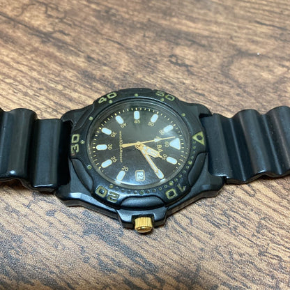 Seiko ALBA V732-0R70 Analog Quartz Men Black Wristwatch
