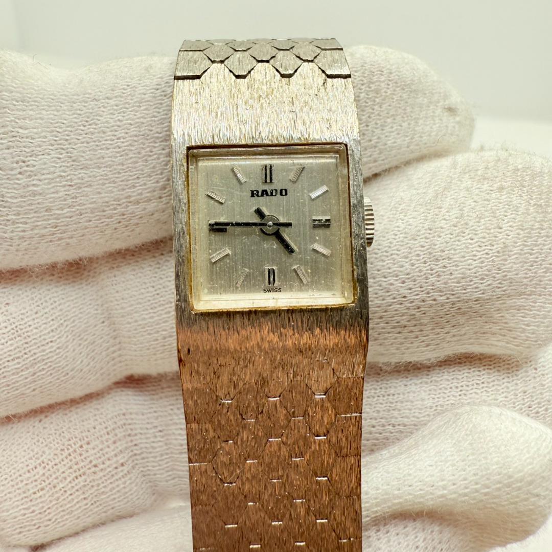 Analog Mechanical (Manual) Women Rado Vintage Manual Winding Watch For Parts