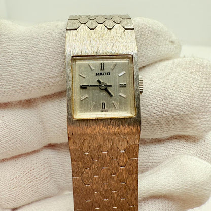 Analog Mechanical (Manual) Women Rado Vintage Manual Winding Watch For Parts