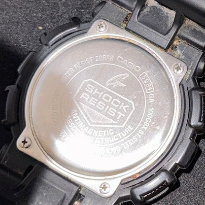G-Shock GA GA-100GBX Digital Quartz Men -100Gbx
