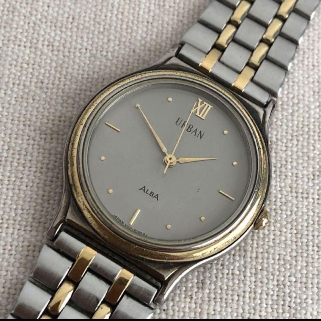 Seiko ALBA URBAN V701-6B50 Analog Quartz Men Used