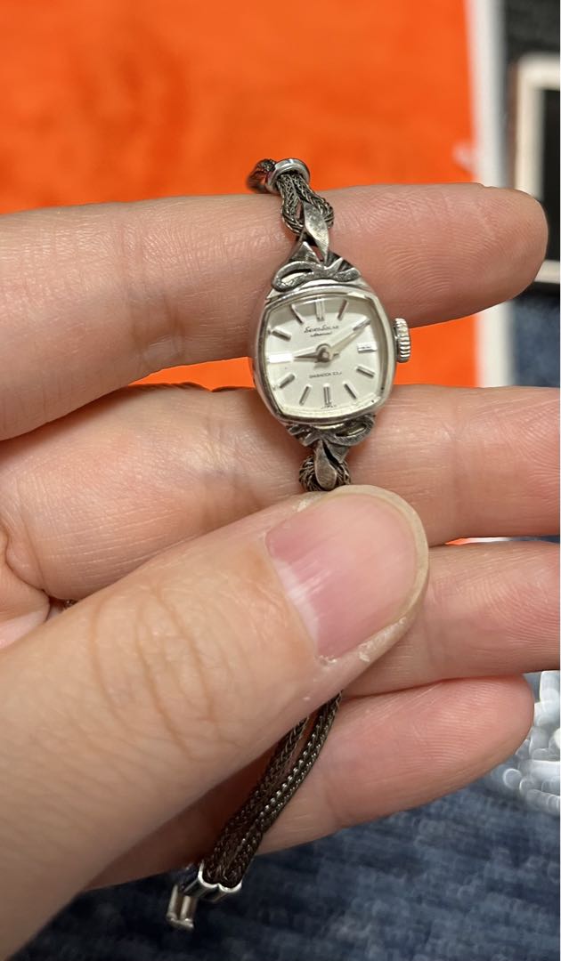 Seiko SEIKO SOLAR Analog Mechanical (Manual) Women Manual Winding Dress Watch Wgf Engraved