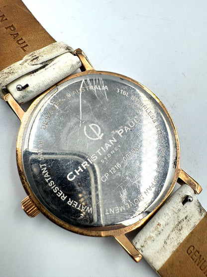 Christian Paul Analog Quartz Men Watch For Parts