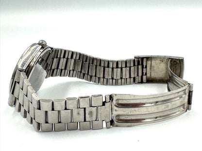 Seiko Chronos 8123-6120 Analog Quartz Unisex Adults Day Date 33Mm Vintage Watch Head For Parts As-Is