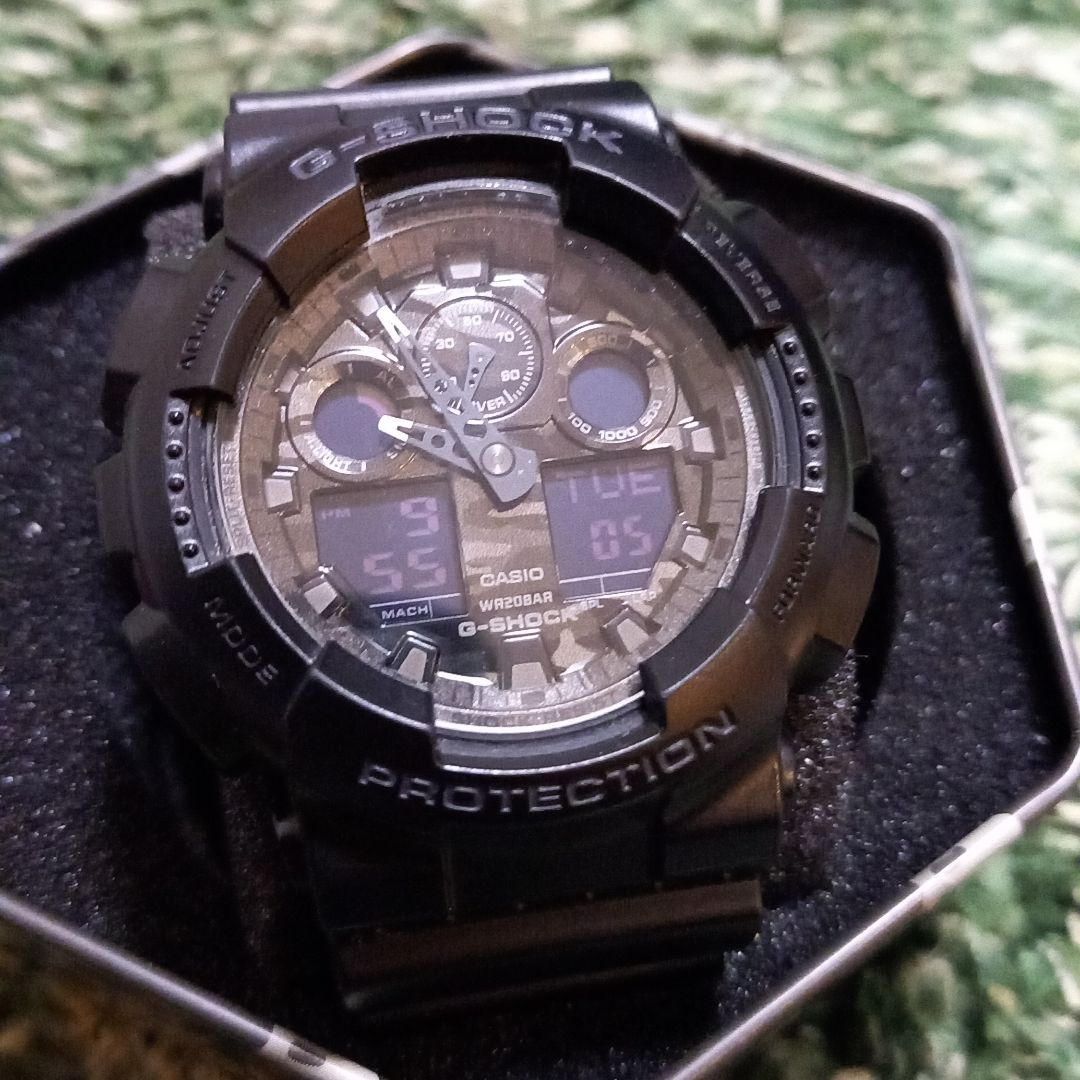G-Shock Camouflage pattern Digital-Analog Quartz Men