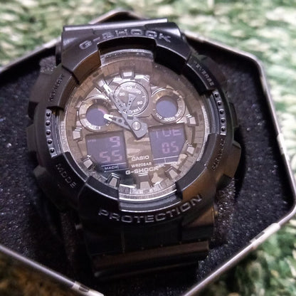 G-Shock Camouflage pattern Digital-Analog Quartz Men