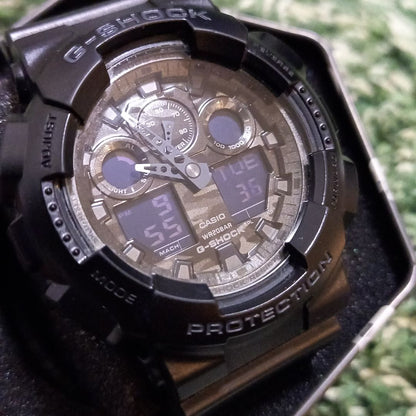 G-Shock Camouflage pattern Digital-Analog Quartz Men